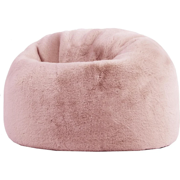 icon Sitzsack Flauschig aus Kunstfell für Kinder, mit Füllung, Made in Germany, für Kinderzimmer, flauschig – Bild 1