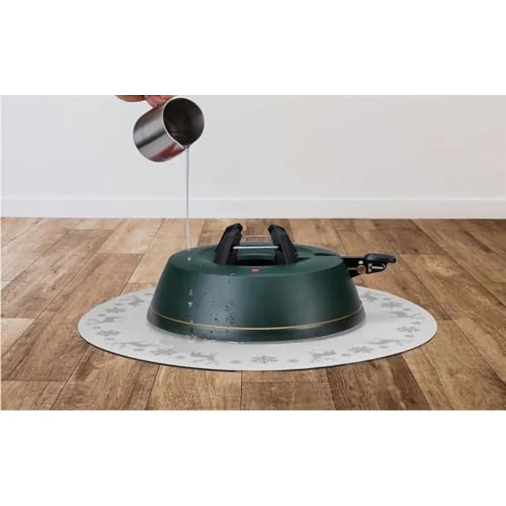 Krinner Weihnachtsbaumunterlage Ø 60 cm weiß – Bild 3