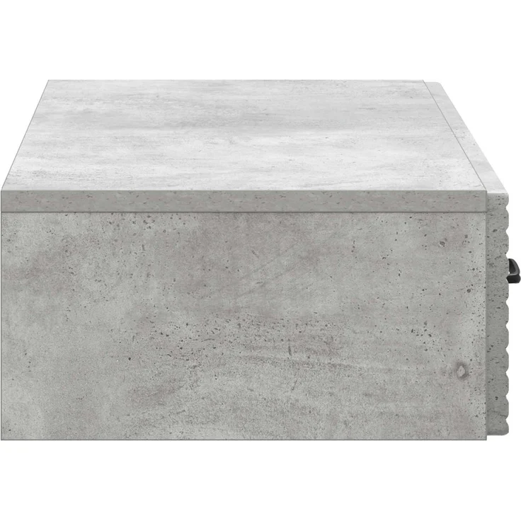 vidaXL Wandmontierter Beistelltisch Betongrau 87,5 x 34,5 x 17 cm 898668 – Bild 6