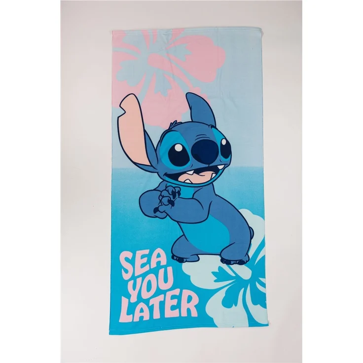 Disney Lilo & Stitch Strandtuch 70 × 140 cm leicht und schnelltrocknend – Bild 2