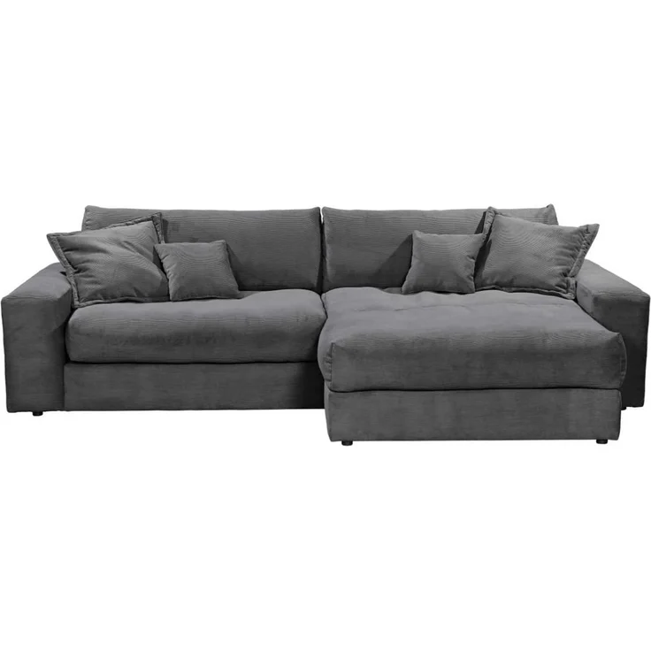 Ecksofa Kamil von Ed Exciting Design im Fjord Cordbezug mit optionalem Hocker – Bild 2
