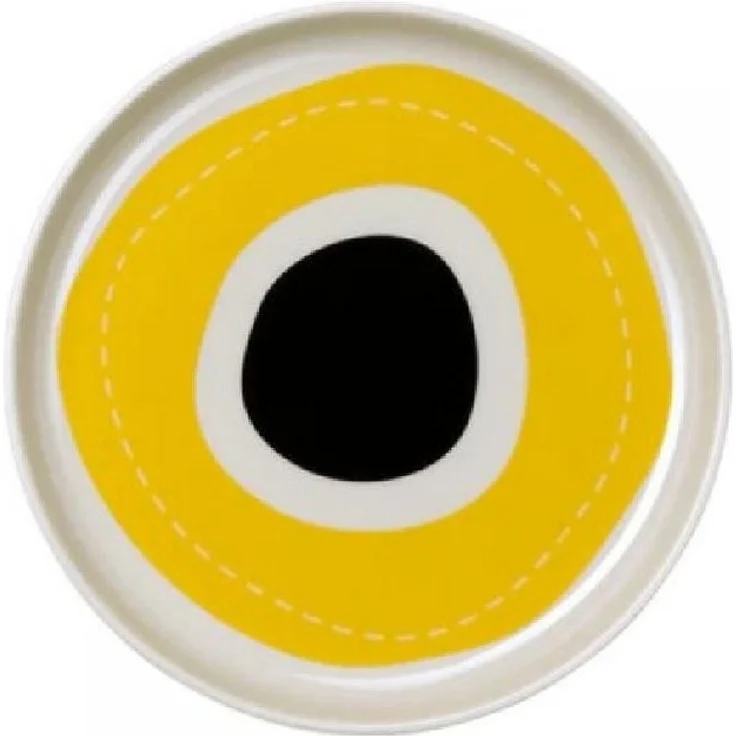 ASA Frühstücksteller Asa Brotteller Variété Salto du Soleil Schwarz-Gelb (13cm) – Bild 5
