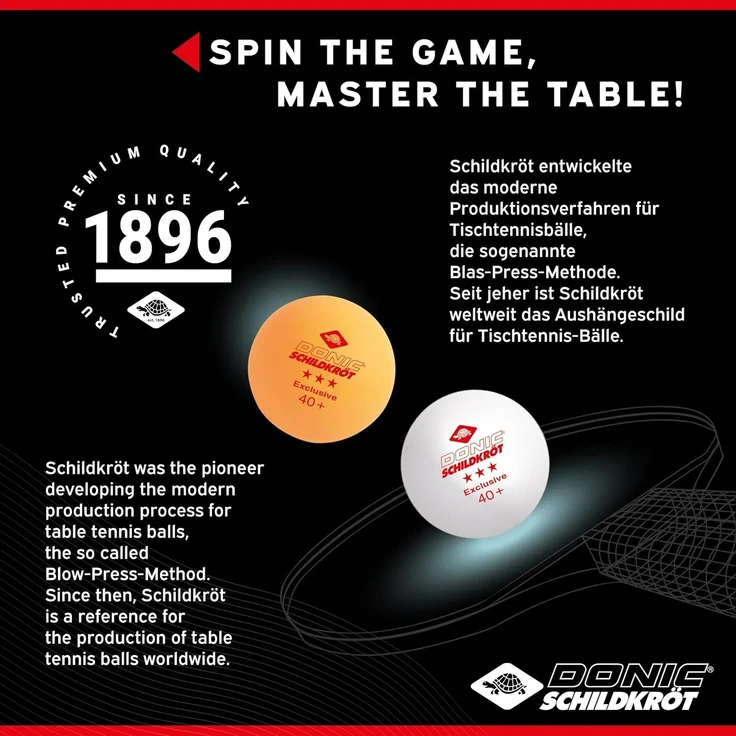 Donic-Schildkröt® Tischtennisball Set Avantgarde – Bild 4