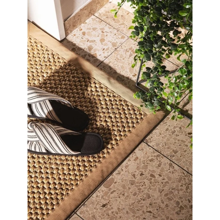 benuta Fußmatte Greta, rechteckig, Höhe: 5 mm, 100% Sisal Naturfaser, Teppich Wohnzimmer, Esszimmer, Schlafzimmer – Bild 2