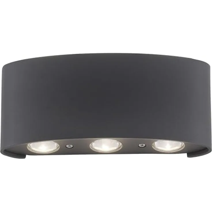 Paul Neuhaus 9488-13 Carlo LED Wandleuchte außen anthrazit IP54
