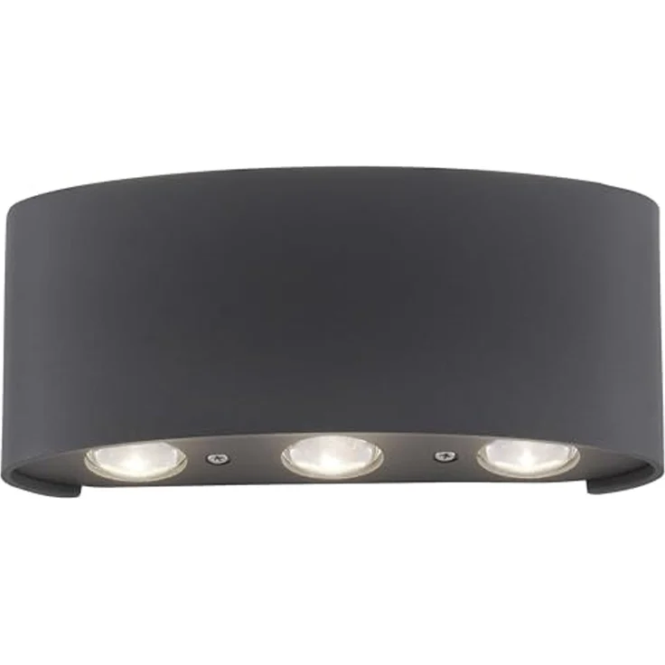Paul Neuhaus 9488-13 Carlo LED Wandleuchte außen anthrazit IP54 – Bild 1