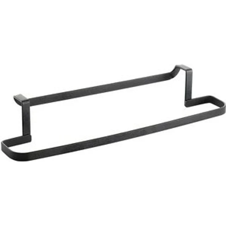 Handtuchhalter Schwarz 30 x 8 x 5 cm – Bild 4