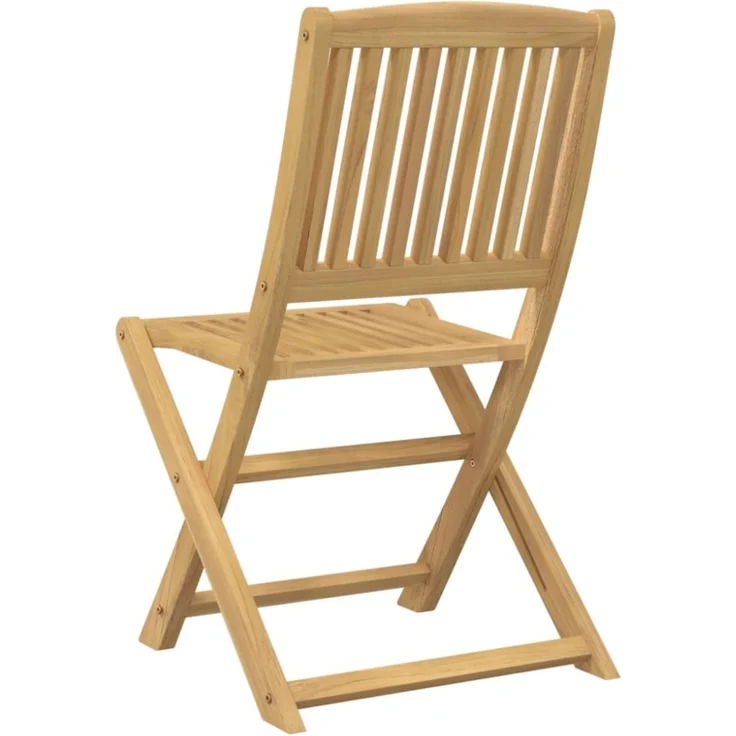 vidaXL Gartenstühle 2 Stk. Klappbar 44x50x88 cm Massivholz Akazie 365743 – Bild 6