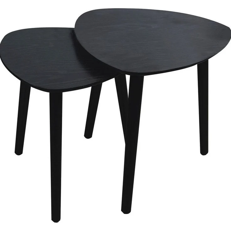 Beistelltisch 2er-Set Svenja / 300.001748, Schwarz – Bild 3