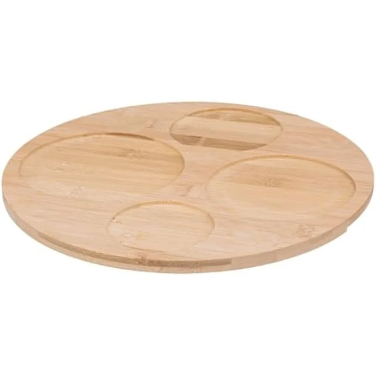 Secret de Gourmet Set für Dips mit 5 Schälchen auf Bambus-Tablett – Bild 3