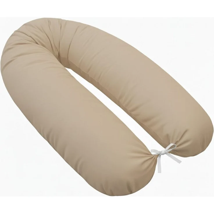 EMI & SAM Stillkissen Seitenschläferkissen 170cm Baumwolle Lagerungskissen, 170_EPS_Beige – Bild 3