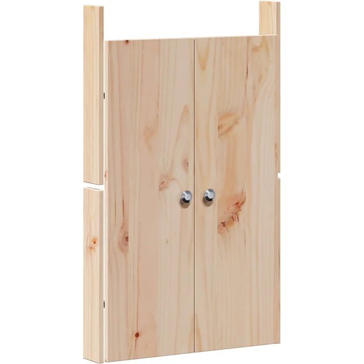 vidaXL Außenküchenschrank MEPPEL Natürlicher Douglas 106 x 55 x 92 cm 3443790 – Bild 5