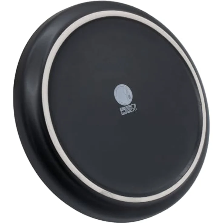 Spetebo Tafelservice Feinkeramik Service schwarz matt - 6er Set (1-tlg), 6 Personen, Feinkeramik, für Backofen und Mikrowelle geeignet – Bild 6
