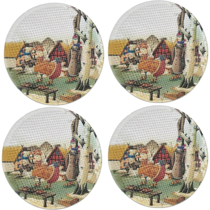 Hermia Concept '2863Supla' Tischset, Mehrfarbig, Ø 37 cm – Bild 4