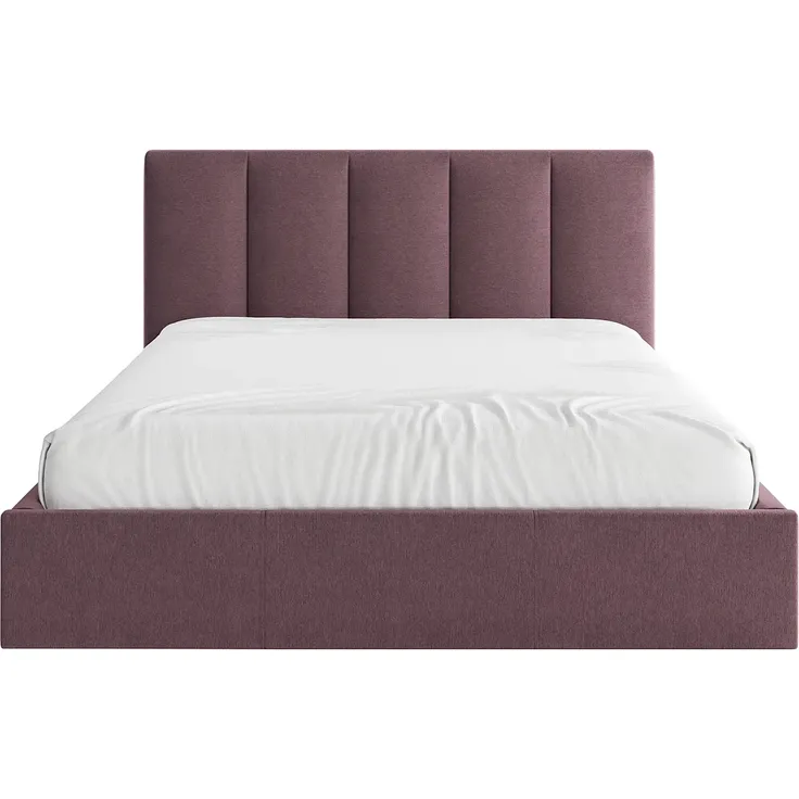 Vente-unique - KILACLO Bett Stoff Rot - B 213 cm x H 106 cm x L 170 cm – Bild 6