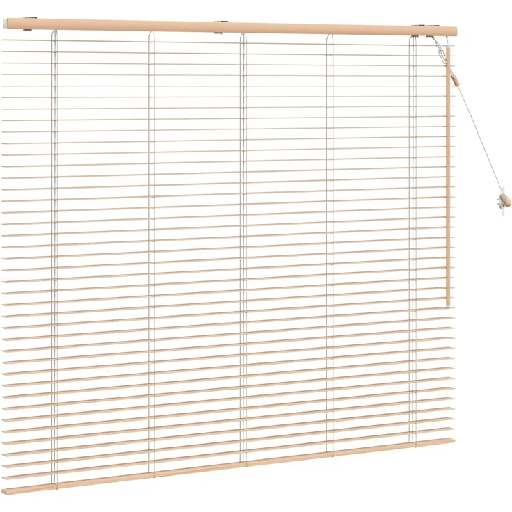 vidaXL Venezianische Jalousie Eichenoptik 160 x 130 cm 35 mm 42015328 – Bild 3