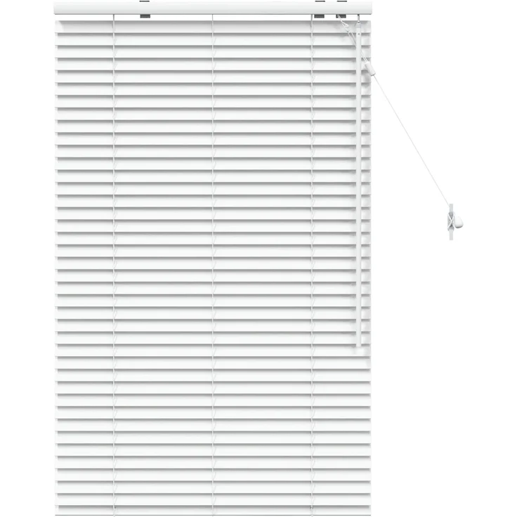 vidaXL Venezianische Jalousie Weiß 95 x 130 cm 35 mm 42015390 – Bild 2