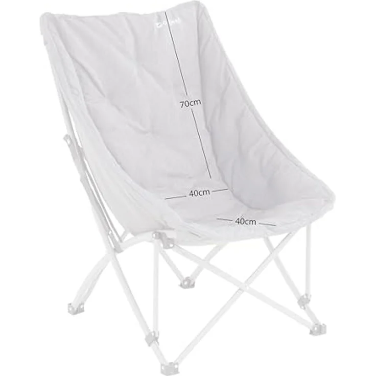 Outwell 470384 120 kg Campingstuhl 4 Bein(e) 4 9 kg Polyester Grau – Bild 4