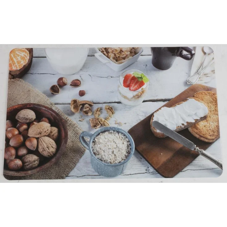 12x Platzset 43x28cm Untersetzer Tischschutz Glas Gläser Küchen Topf Teller