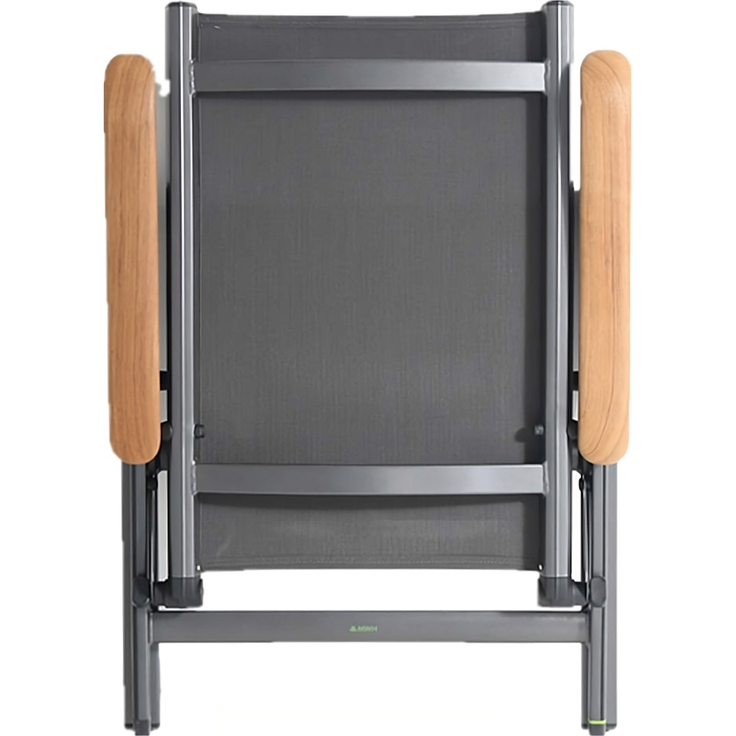MWH Reno Klappsessel Aluminium/Textilene – Bild 2