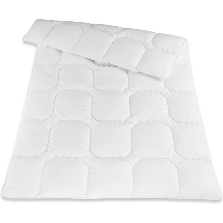 Traumhaft gut schlafen Softline - Steppbett, verschiedene Wärmestufen, Allergikergeeignet, Ausführung: Duo-Steppbett, Größe: 135 x 200 cm – Bild 1