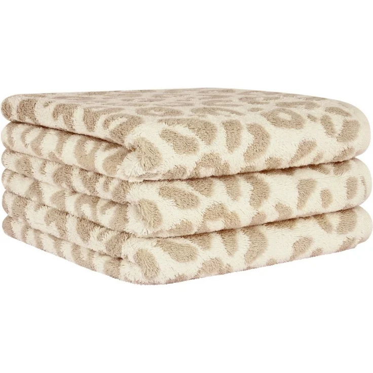 Cawö Handtuch Duschtuch Gästetuch Two-Tone Leo 540-36 beige 50x100 – Bild 2