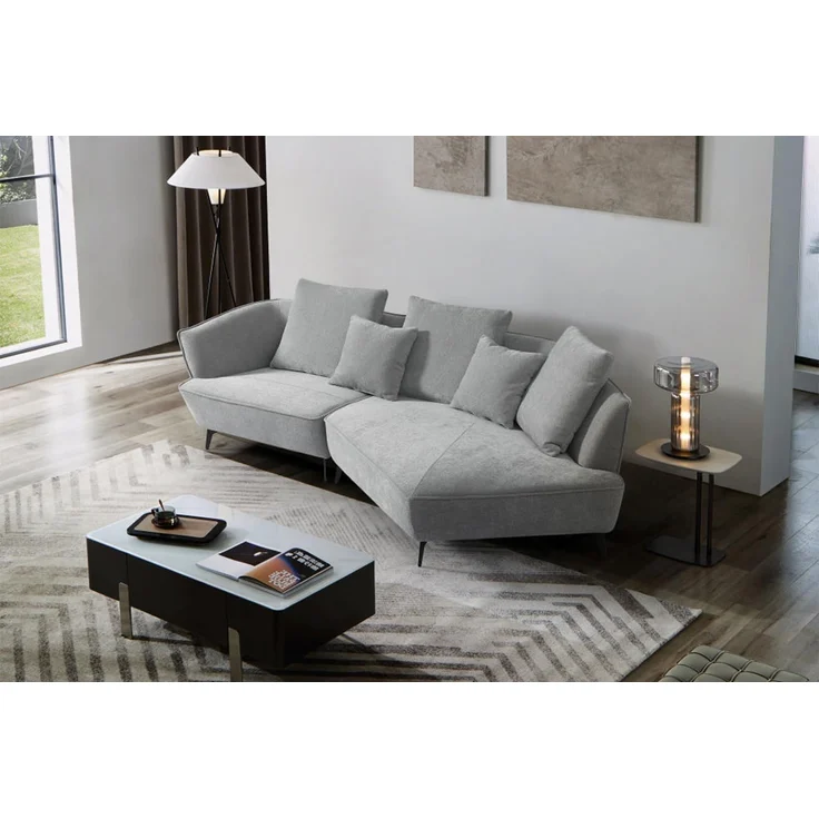 KAWOLA Sofa GARBO, Designsofa, rechts od. links offen, versch. Farben – Bild 4