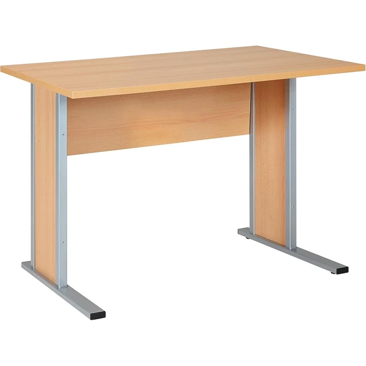 Möbelpartner Manni Schreibtisch, samerbergbuche, ca. 90,0 x 65,0 x 72,2 cm (BxTxH) – Bild 1