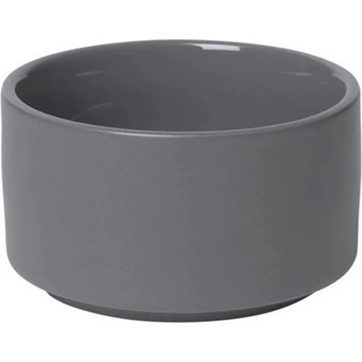 Blomus Pilar Snackschale, Schälchen, Schüssel, Geschirr, Keramik, Pewter, 8. 5 cm, 63968