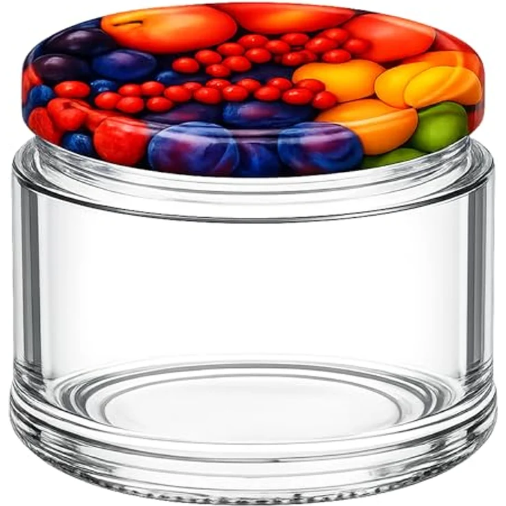hocz 100x Marmeladengläser 200 ml | mit Deckel Obst TO 66 | Einmachgläser mit Schraubdeckel zum befüllen | Sturzgläser für Marmelade Schraubgläser | leere Gläser Set | 100 Stück – Bild 4
