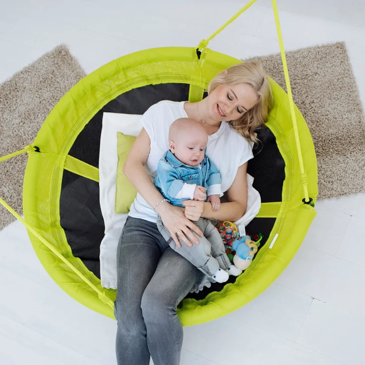 Hudora Nestschaukel 110 grün – Bild 3