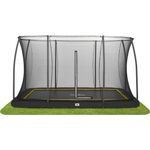 Salta 'Comfort Edition Ground' Rechteckiges Bodentrampolin mit Netz, schwarz, 366x244 cm