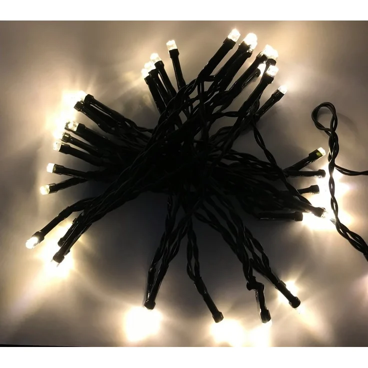 Expo Börse LED-Lichterkette batteriebetriebene LED Mini-Lichterkette, Farbwechsel, 5 verschiedenen Leucht-Modi, warmweiß oder bunt – Bild 2