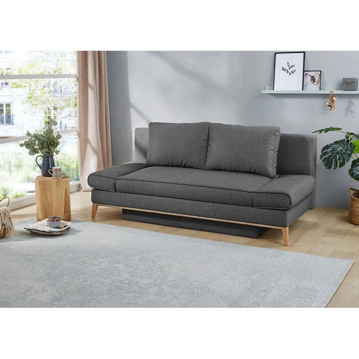 Jockenhöfer Gruppe Schlafsofa Yann, B: 198 cm, Liegefl. 138x198 cm, mit Bettfunktion, Bettkasten & Armteilverstellung – Bild 3