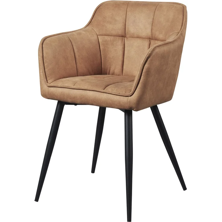 Esszimmerstuhl 4er Set Birmingham Braun [en. casa] – Bild 4