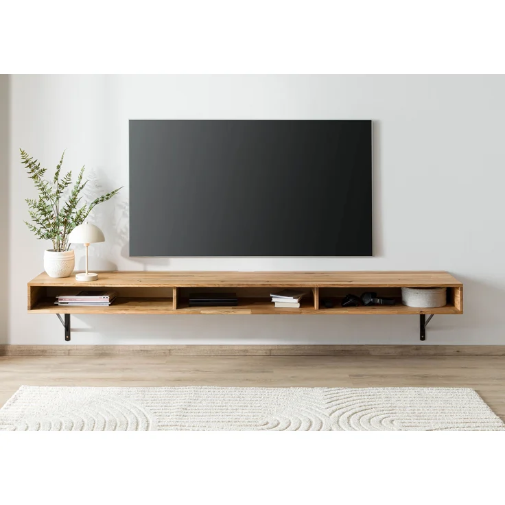 Lowboard Wildeiche 180x43x17 natur geölt WIEN #217 – Bild 9