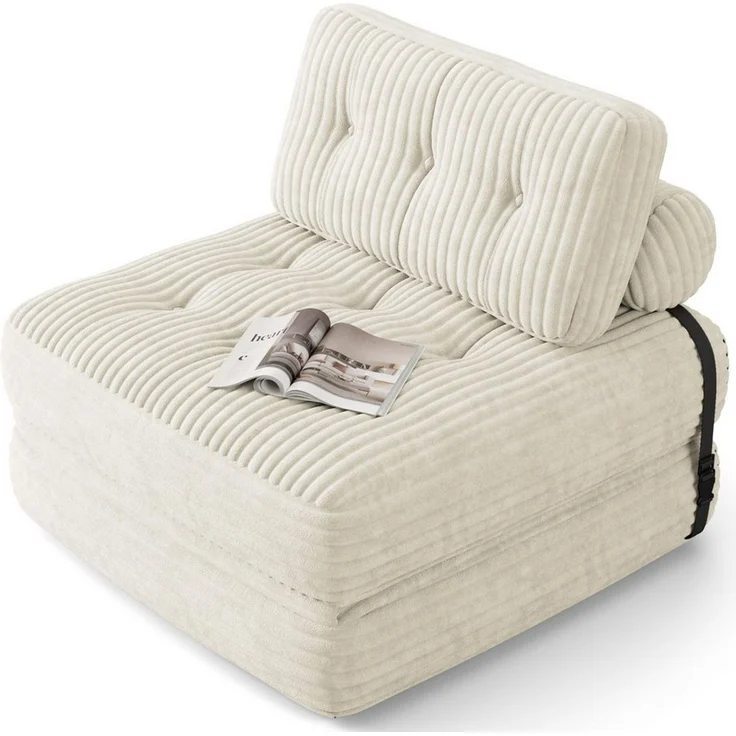 Bealife 1,5-Sitzer Klappbares Sofa, Relaxsessel Indoor-Lazy