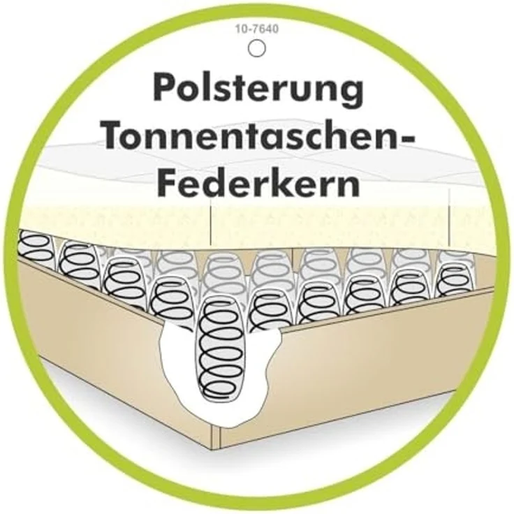 Relax-Fernsehsessel TV Liegefunktion Federkernpolsterung Stoff Vintage Anthrazit – Bild 4