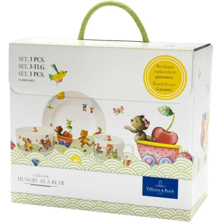 Villeroy & Boch HUNGRY AS A BEAR Kindergeschirrset 3-tlg – Bild 2