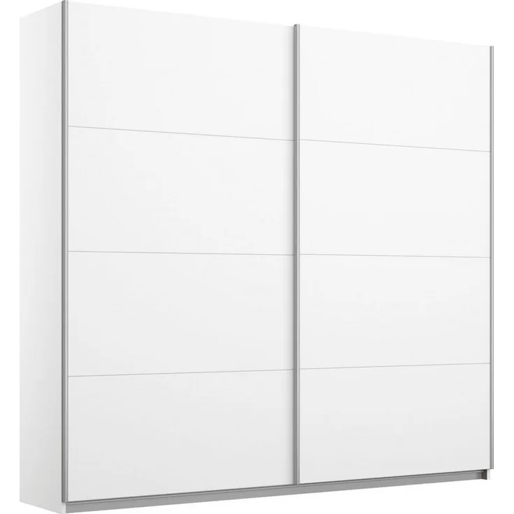 OTTO home Schwebetürenschrank Kleiderschrank Schrank Garderobe Schlafzimmerschrank THANOS (3 verschiedene Ausstattungen BASIC/CLASSIC/PREMIUM (inkl. SOFT-CLOSE) Optional mit Spiegel, Metall-Griffleisten alufarben MADE IN GERMANY