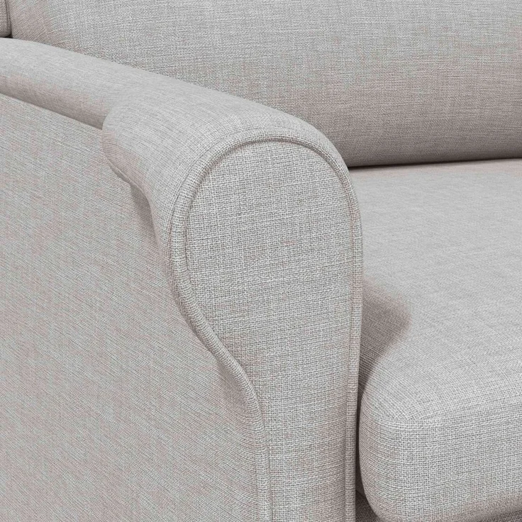 vidaXL Sessel Wolkengrau 76 x 94 x 102 cm Stoff 42009849 – Bild 7