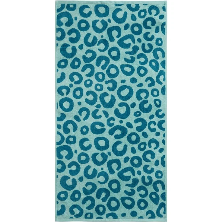 OTTO home Handtuch Set Anna Leopardenmuster, 4-tlg Handtuch-Set, 50x100cm, 100% Baumwolle, Frottiervelours (Set, 4-St), Handtücher, weich, saugstark, modern, Leo, Animal Print – Bild 3