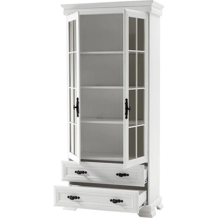 Home affaire Vitrine Royal Höhe ca. 192 cm, getönte Glasscheiben – Bild 3