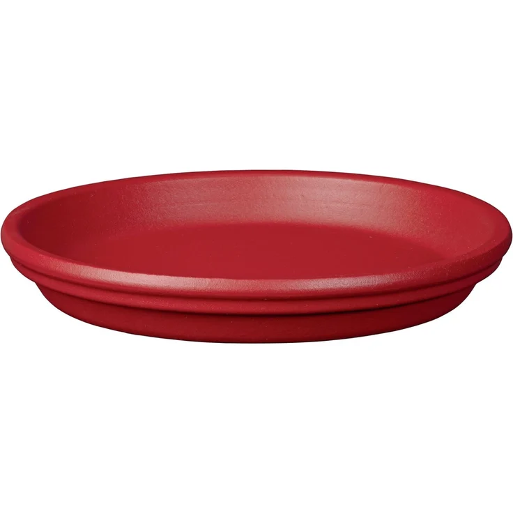 Bigband Untersetzer Ø 27 cm Terrakotta rot