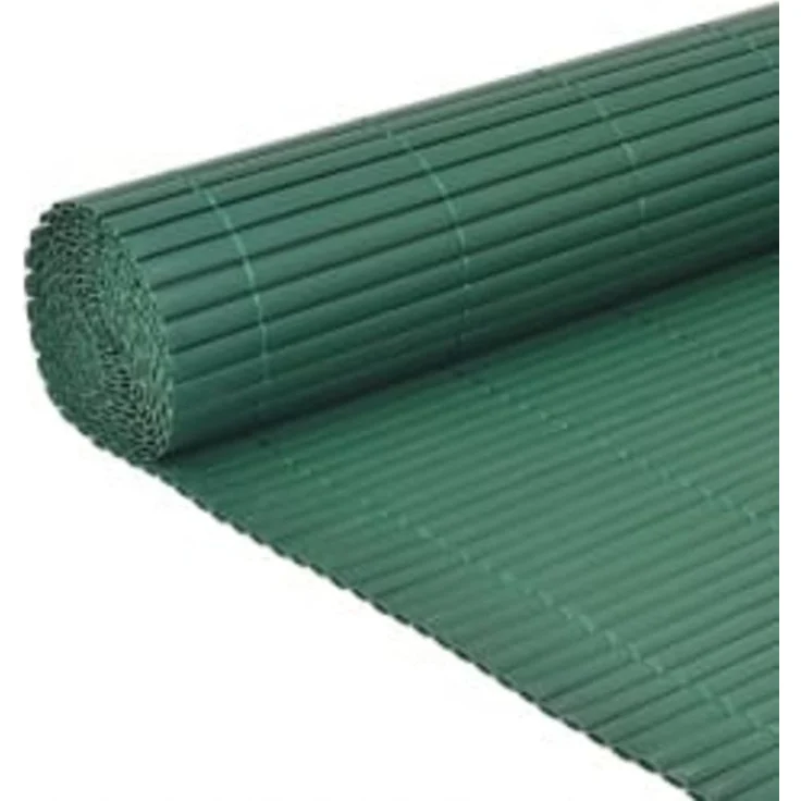 vidaXL Gartenzaun Doppelseitig 90x400 cm Grün 317147 – Bild 3