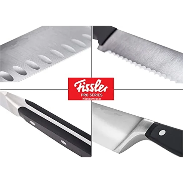 Fissler Messer-Set Profi Messer - Edelstahl Messer mit Spezialklinge, Messerset, Küchenmesser Fleischmesser, Allzweckmesser Sushi Messer – Bild 3