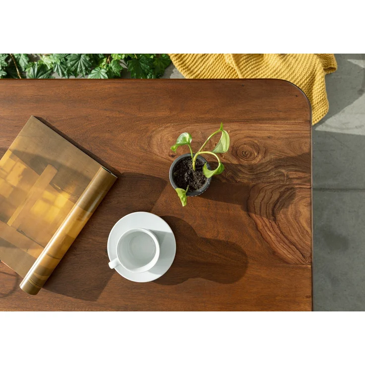 Couchtisch Sheesham 120x70x45 walnuss gewachst TORONTO #205 – Bild 6