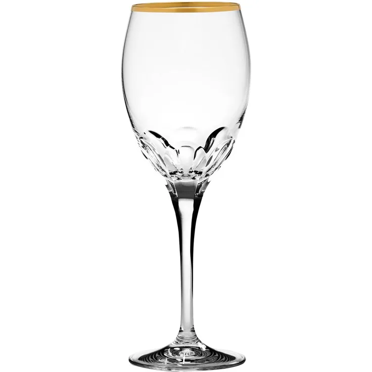 Rotweinglas Kristall Palais Gold clear (21,5 cm)