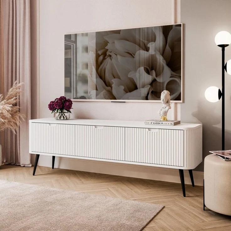 Lookway TV-Schrank ZAIRA 168 cm TV-Lowboard mit drei Türen 168x39x57 cm – Bild 2