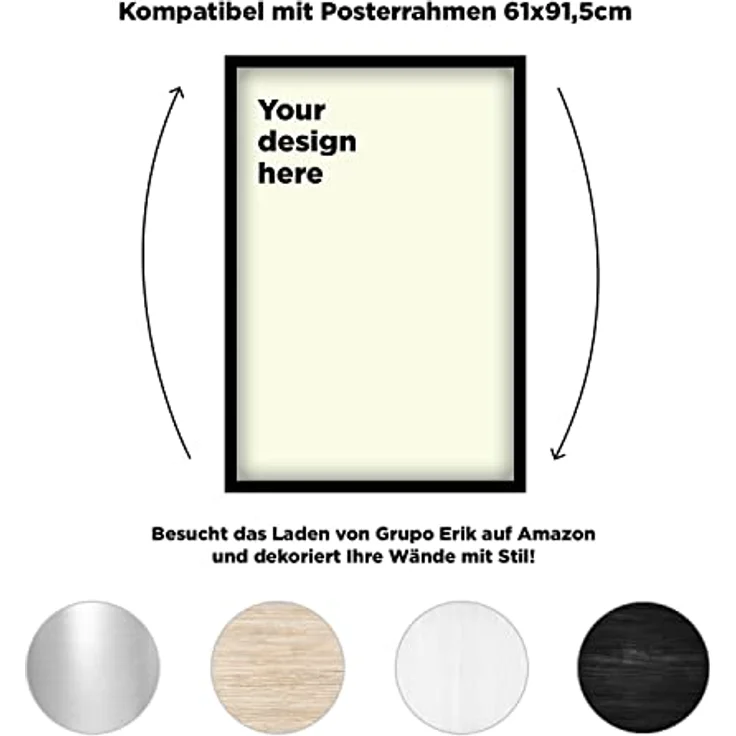 Grupo Erik Star Wars Legacy Figuren Poster, Kunstdruck 61 x 91,5 cm für Wohnzimmer oder Schlafzimmer, offizielles Geschenk – Bild 5